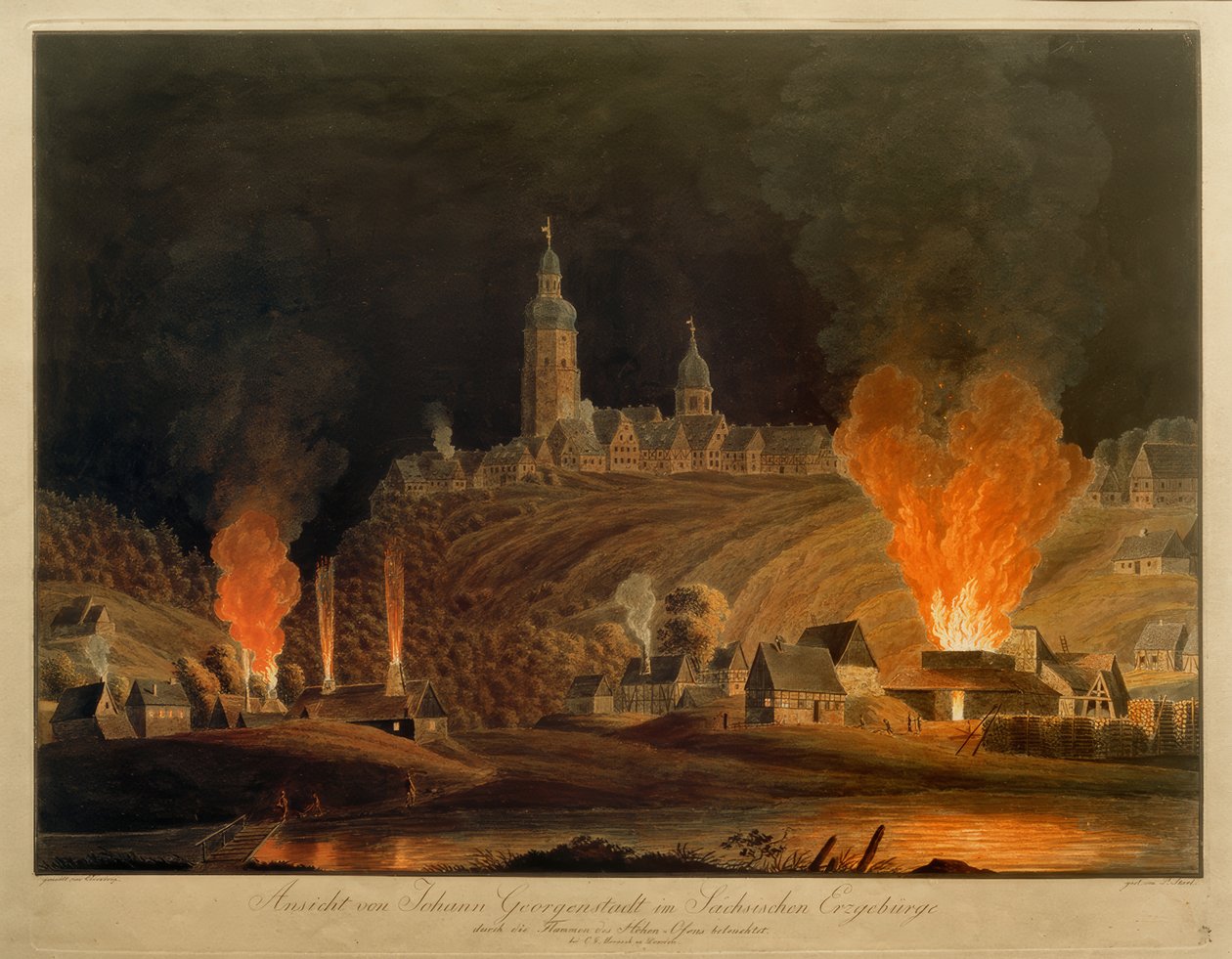 Vue de Johanngeorgenstadt - Christian Johann Oldendorp