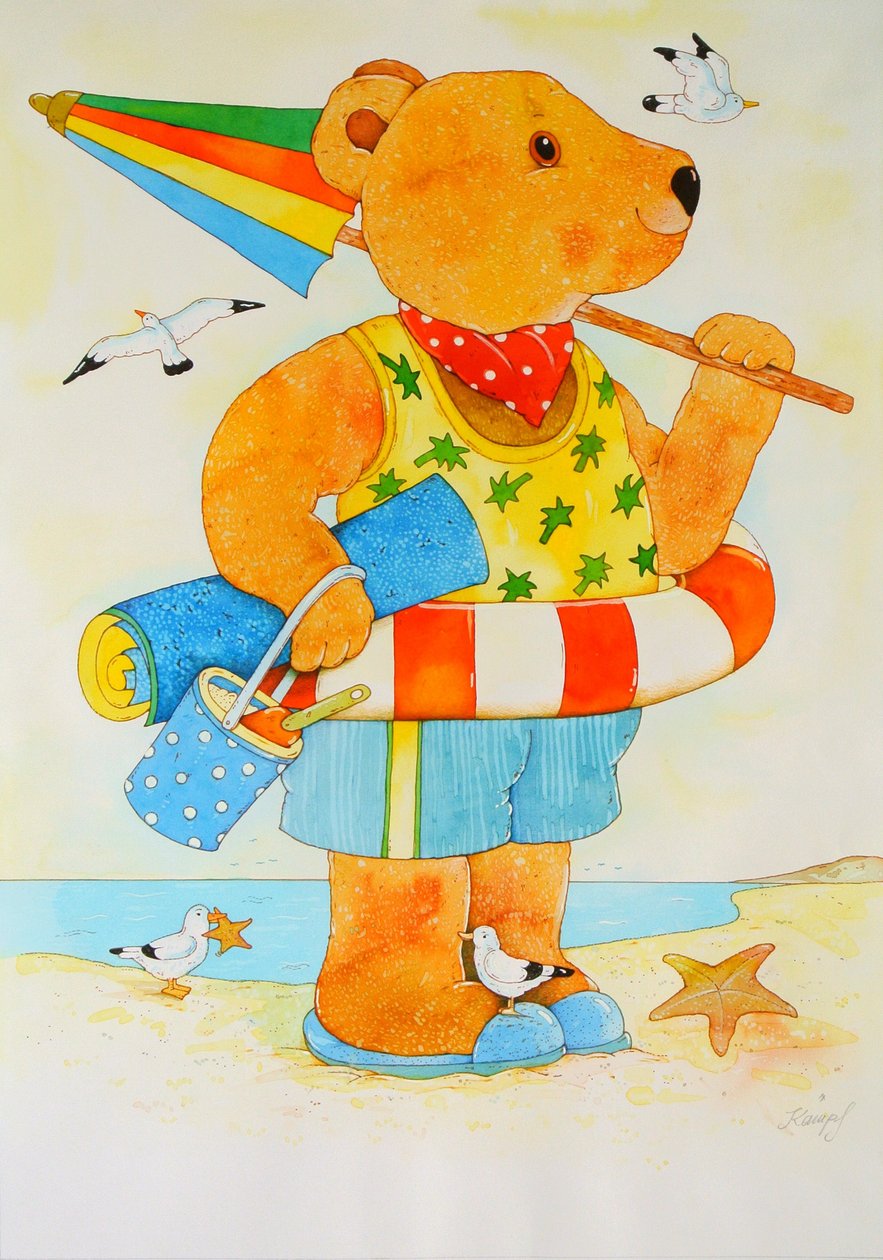 À la plage / Été - Christian Kaempf