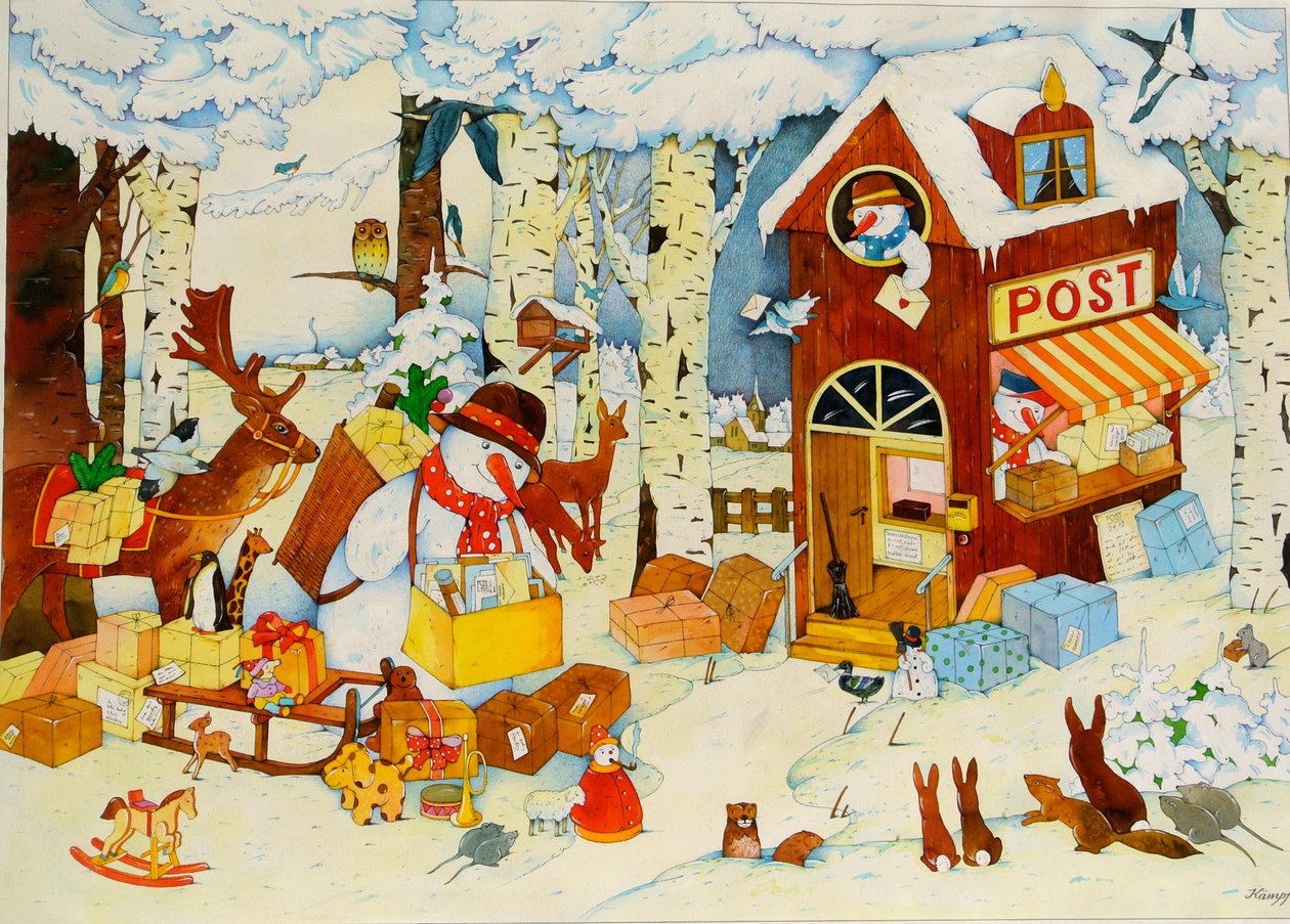 Bureau de Noël - Christian Kaempf