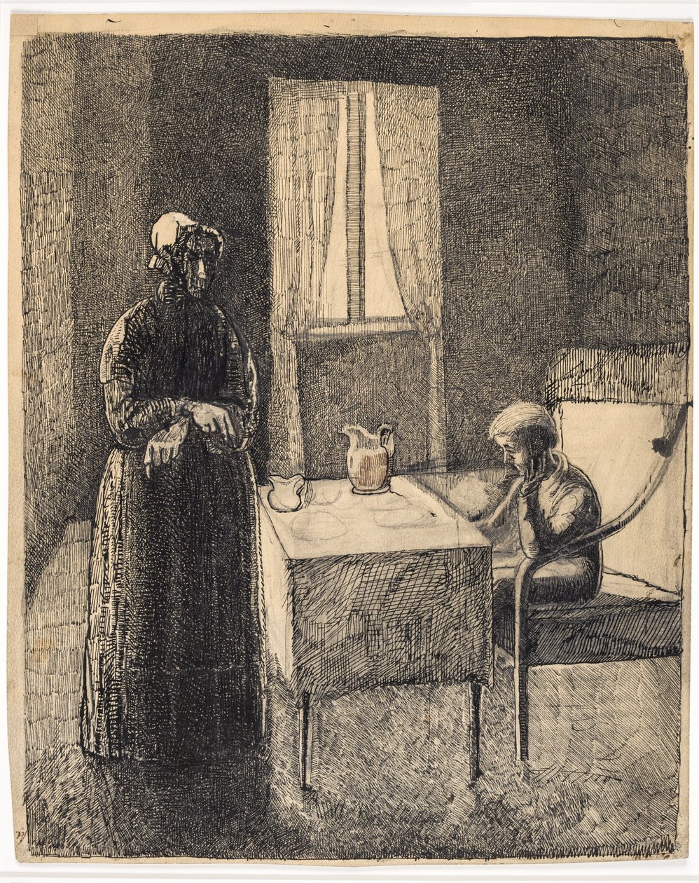 Scène de David Copperfield (?) - Christian Kongstad Petersen