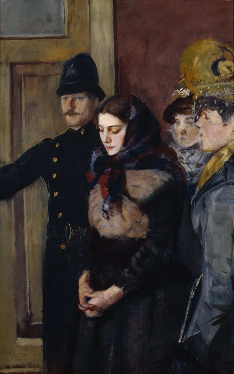 Albertine (Esquisse) - Christian Krohg