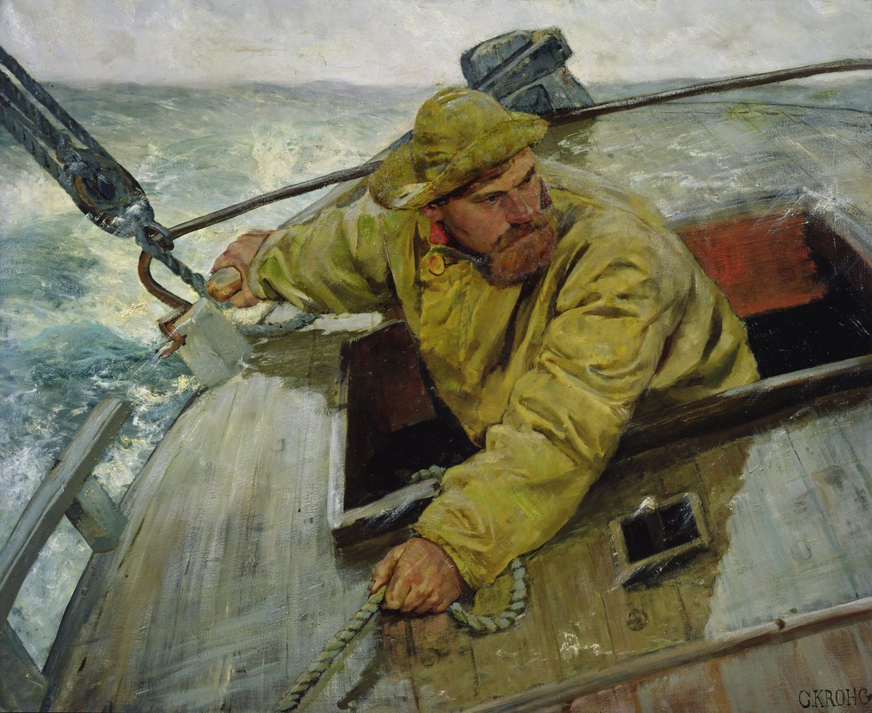 Hard Alee - Christian Krohg