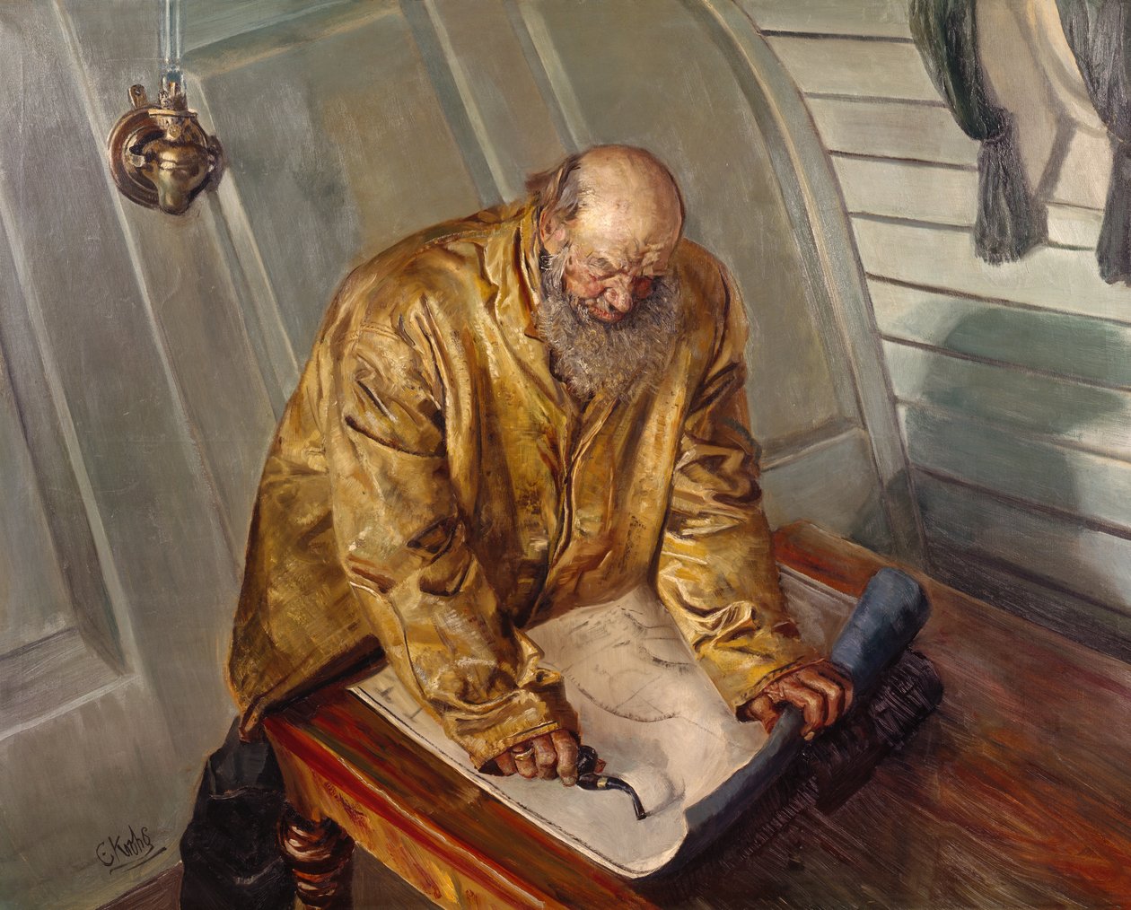 Eaux boueuses - Christian Krohg