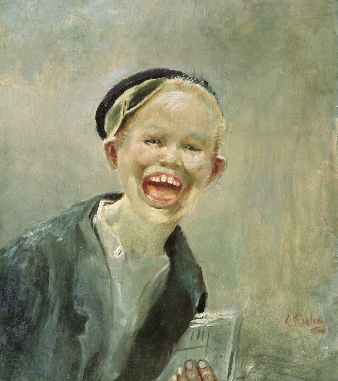 Garçon de journaux - Christian Krohg