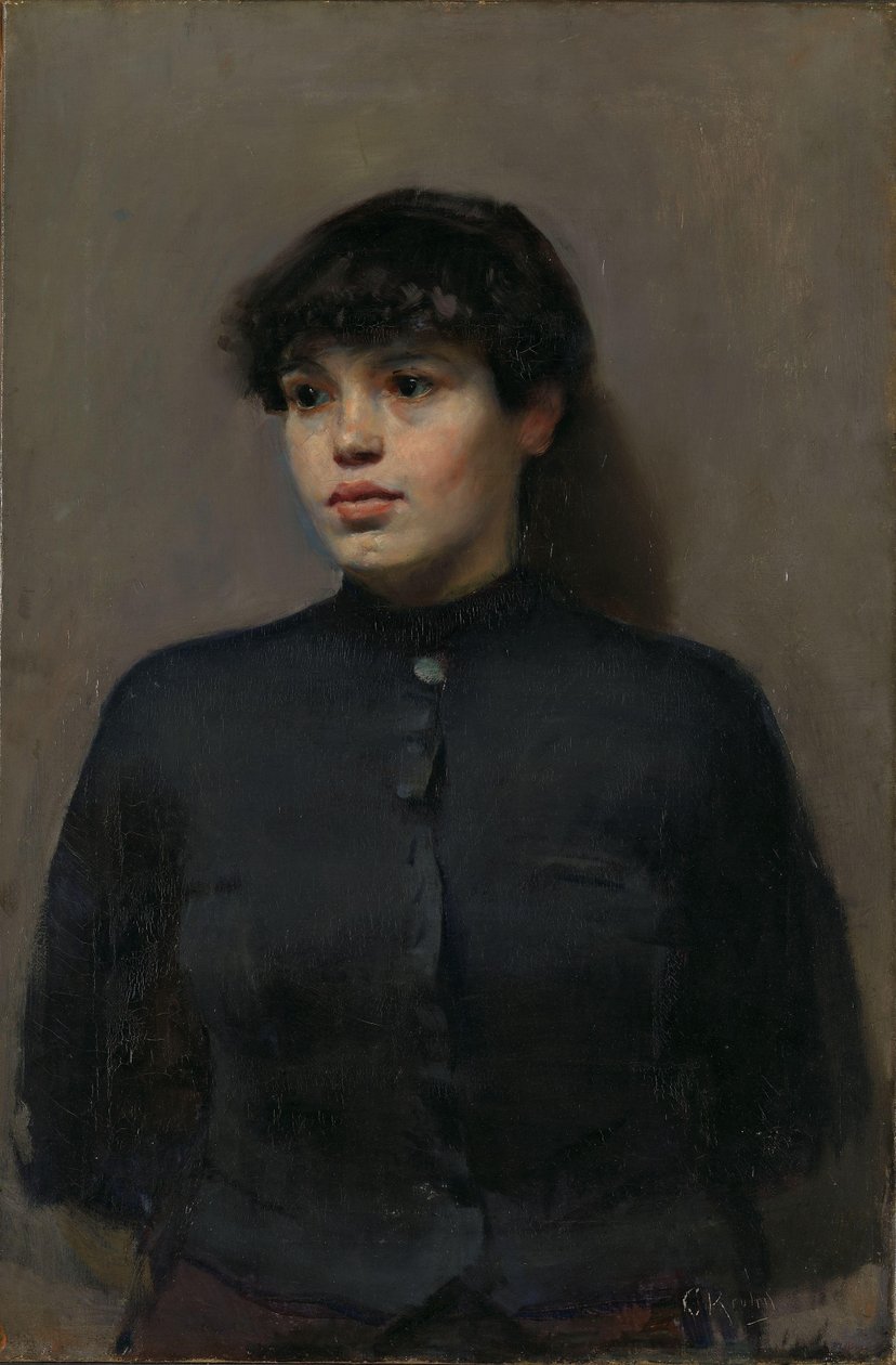 Portrait de Jossa - Christian Krohg