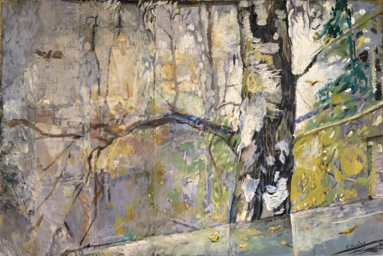 Printemps dans la rue Halfdan Svartes (Oslo) - Christian Krohg