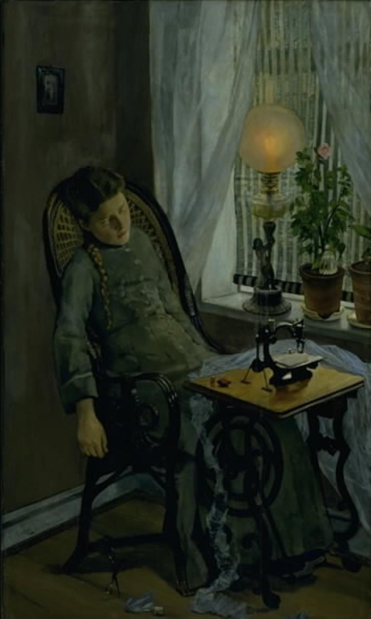 La Couturière - Christian Krohg