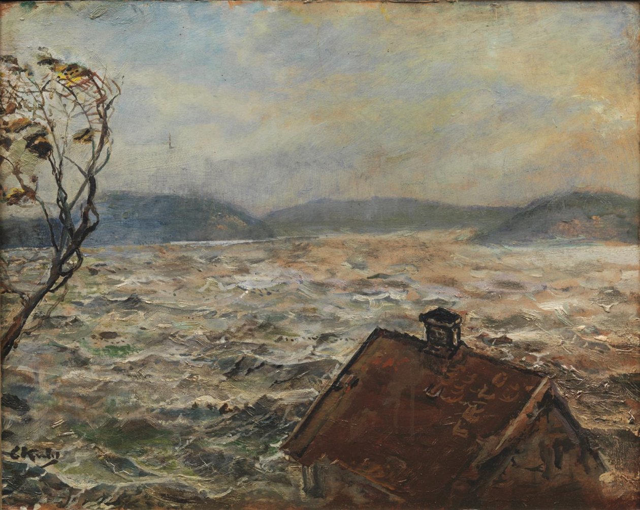 Vue de Bjelkeviken - Christian Krohg