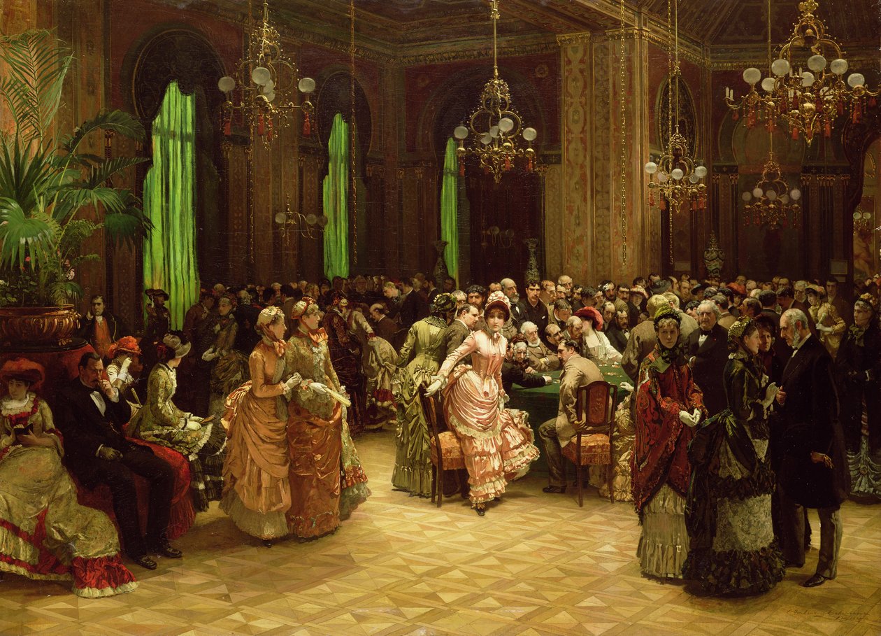 Le Casino, Monte Carlo, 1884 - Christian Ludwig Bokelman
