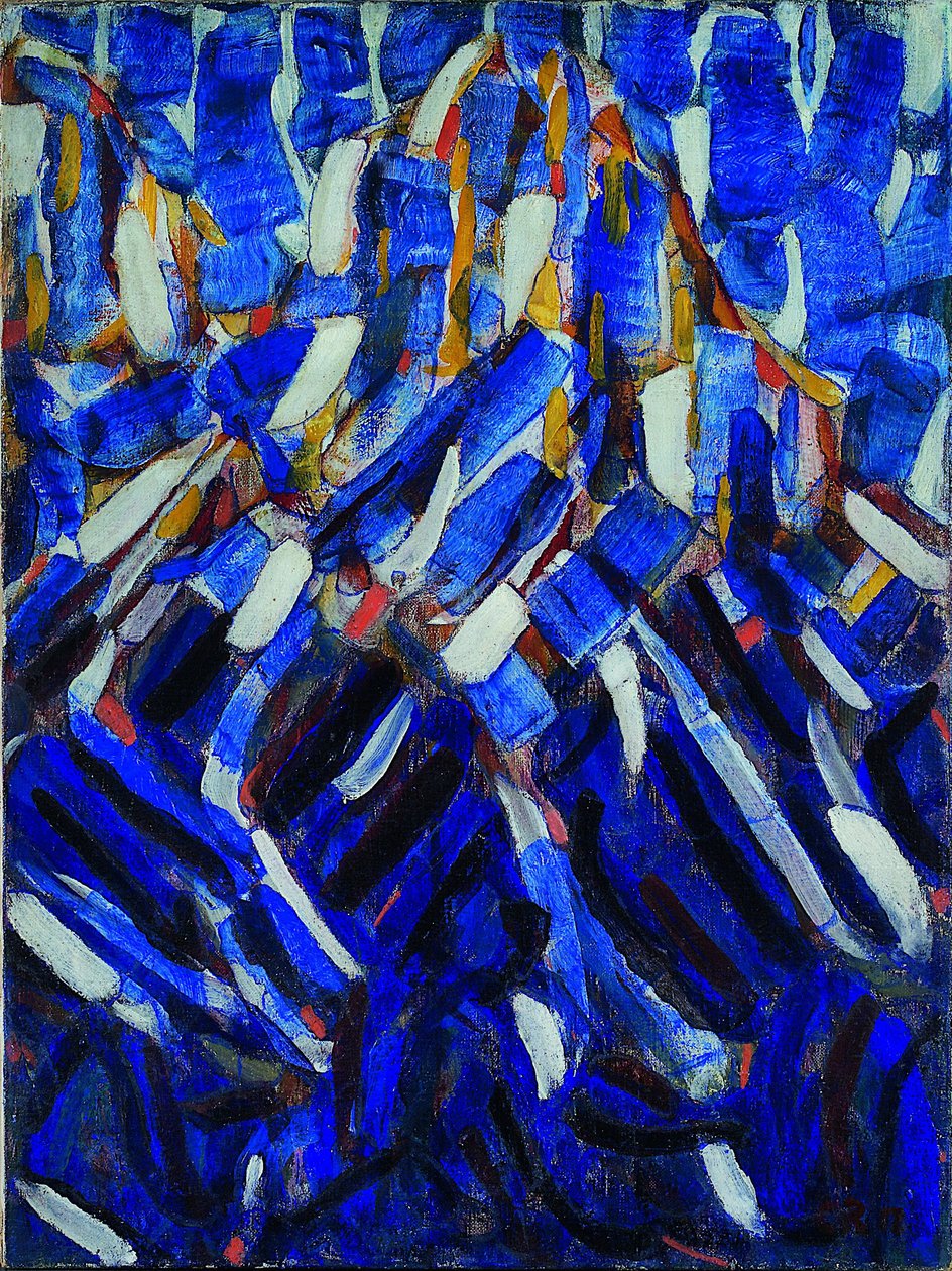 Abstraction la Montagne Bleue, 1912 - Christian Rohlfs