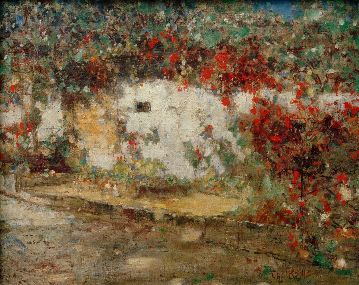Mur du cimetière à Weimar - Christian Rohlfs