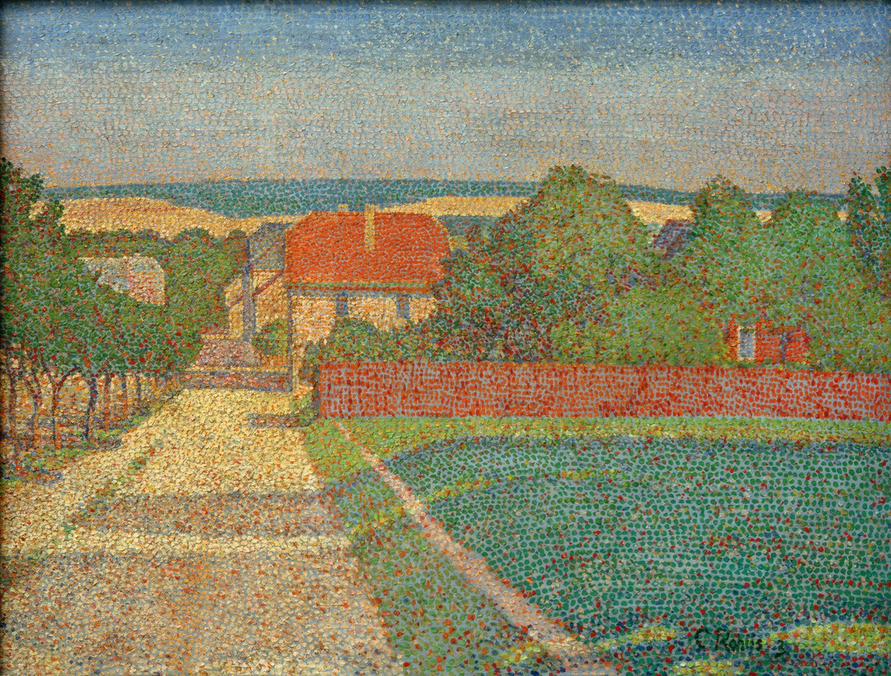 Maisons à Weimar - Christian Rohlfs