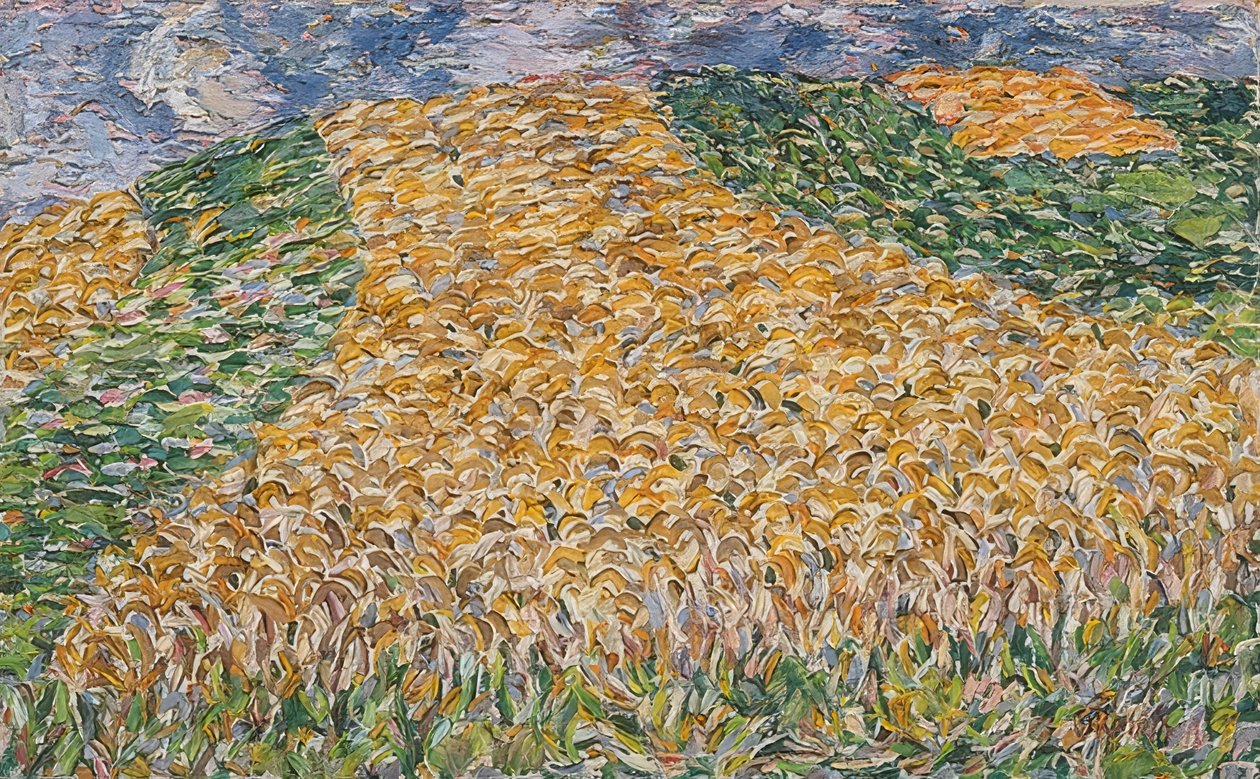 Champ de blé - Christian Rohlfs