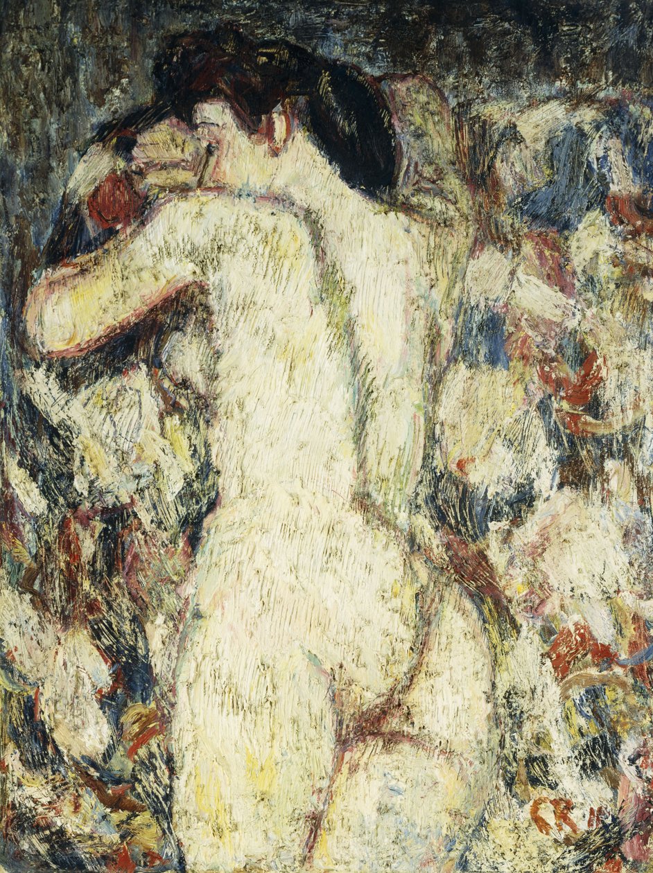 Nu Féminin Allongé - Christian Rohlfs