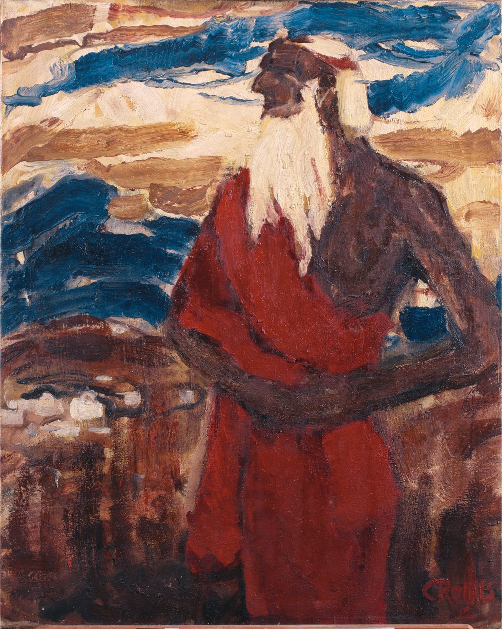Moïse contemplant la Terre promise - Christian Rohlfs