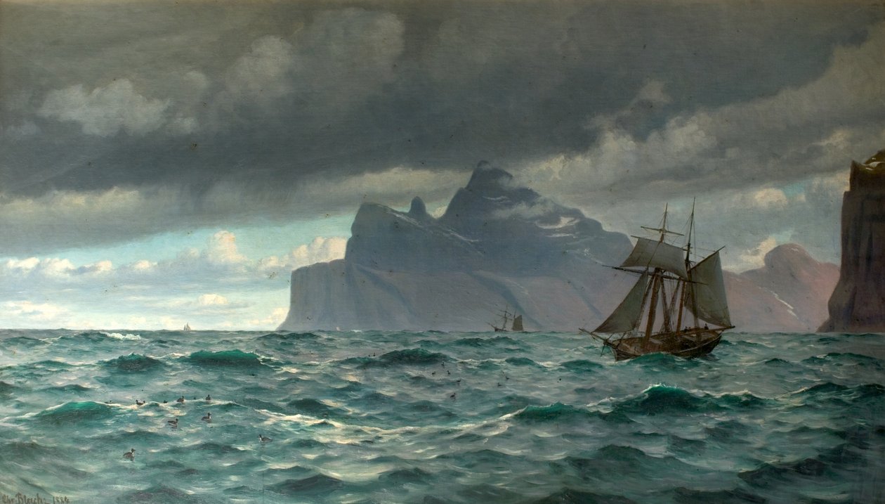 Cap Nord, Islande, 1884 - Christian Vigilius Blache