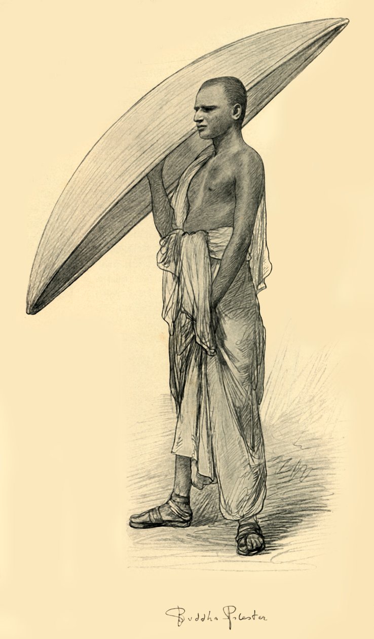 Bouddhiste, Ceylan, 1898 - Christian Wilhelm Allers