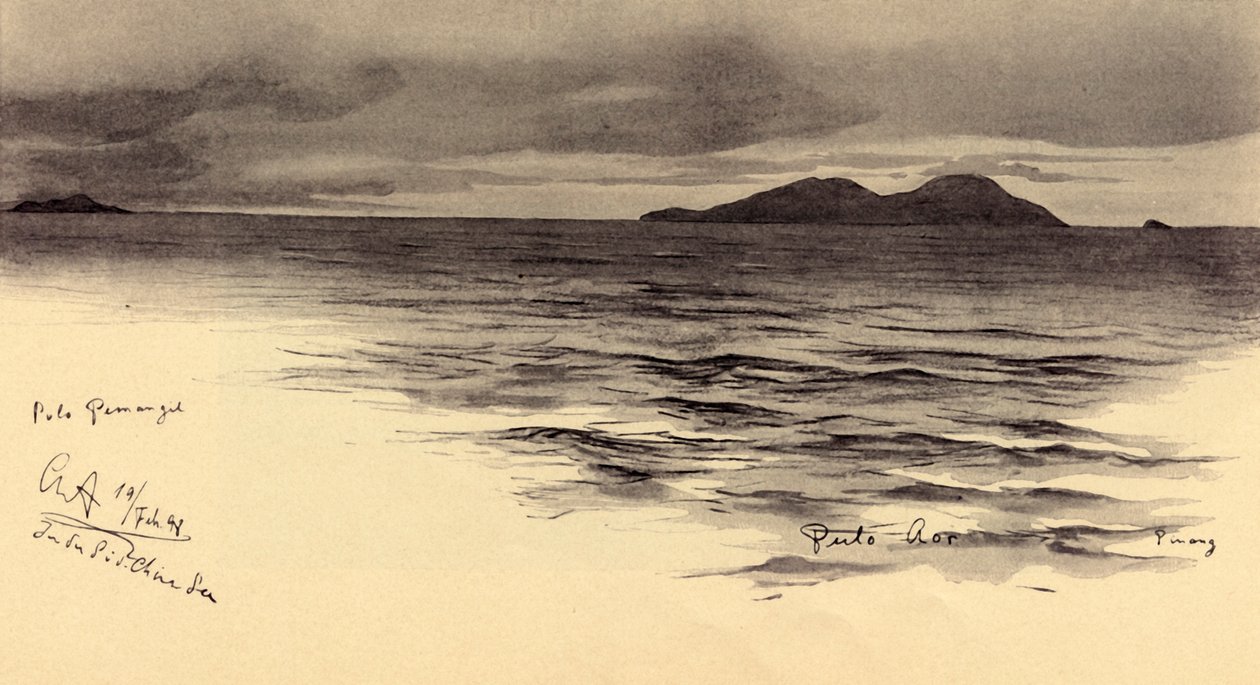 Île Pemanggil, Malaisie - Christian Wilhelm Allers
