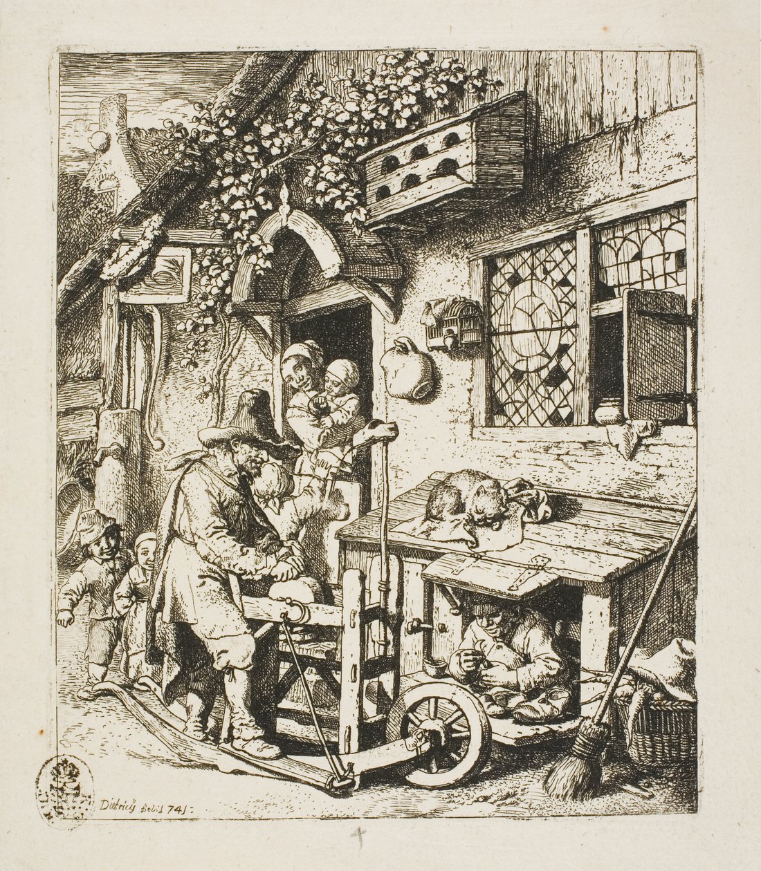 Le Rémouleur - Christian Wilhelm Ernst Dietrich