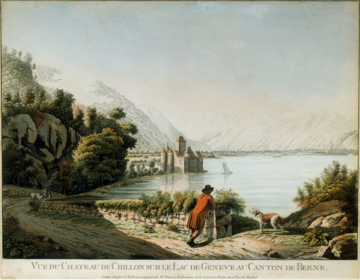 Vue du château de Chillon - Christian von Mechel