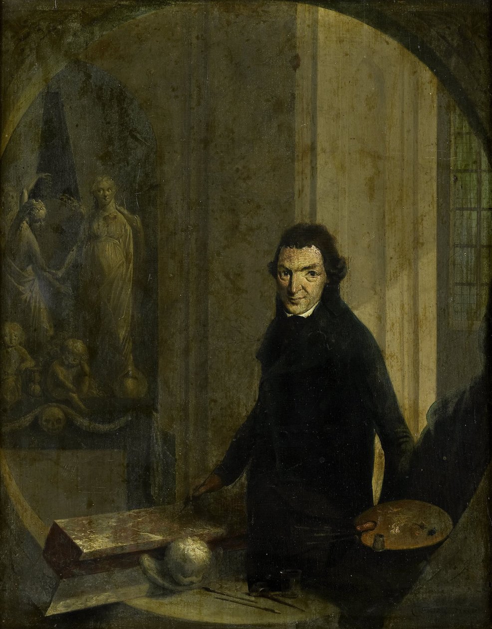 Autoportrait - Christoffel Frederik Franck