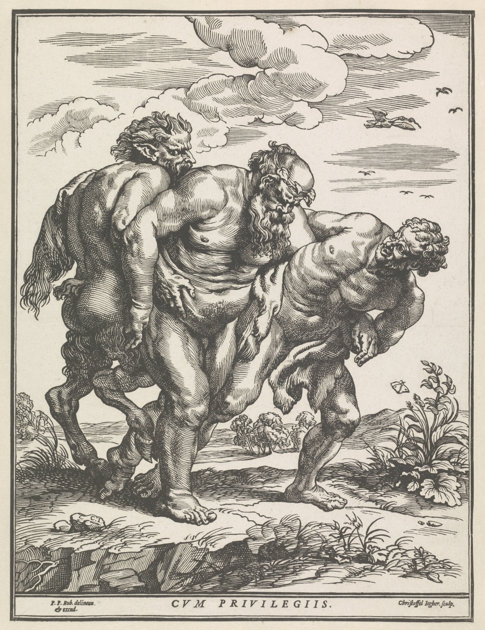 Silenus ivre - Christoffel Jegher