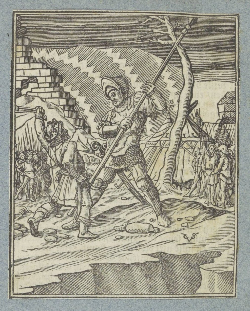 David vainc Goliath - Christoffel van Sichem (II)