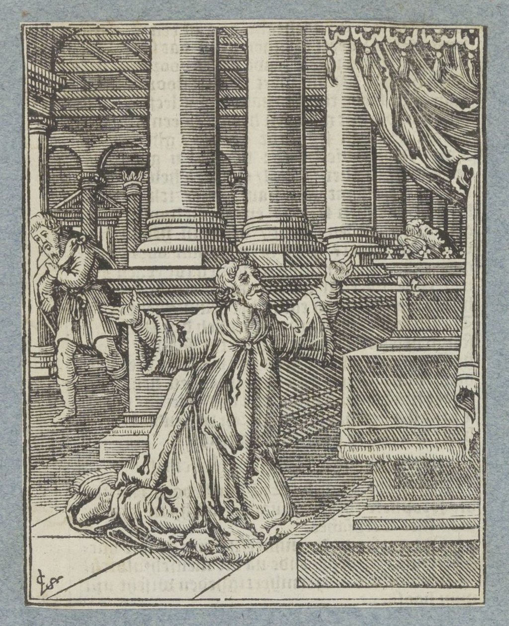 Repentir et punition de David - Christoffel van Sichem (II)