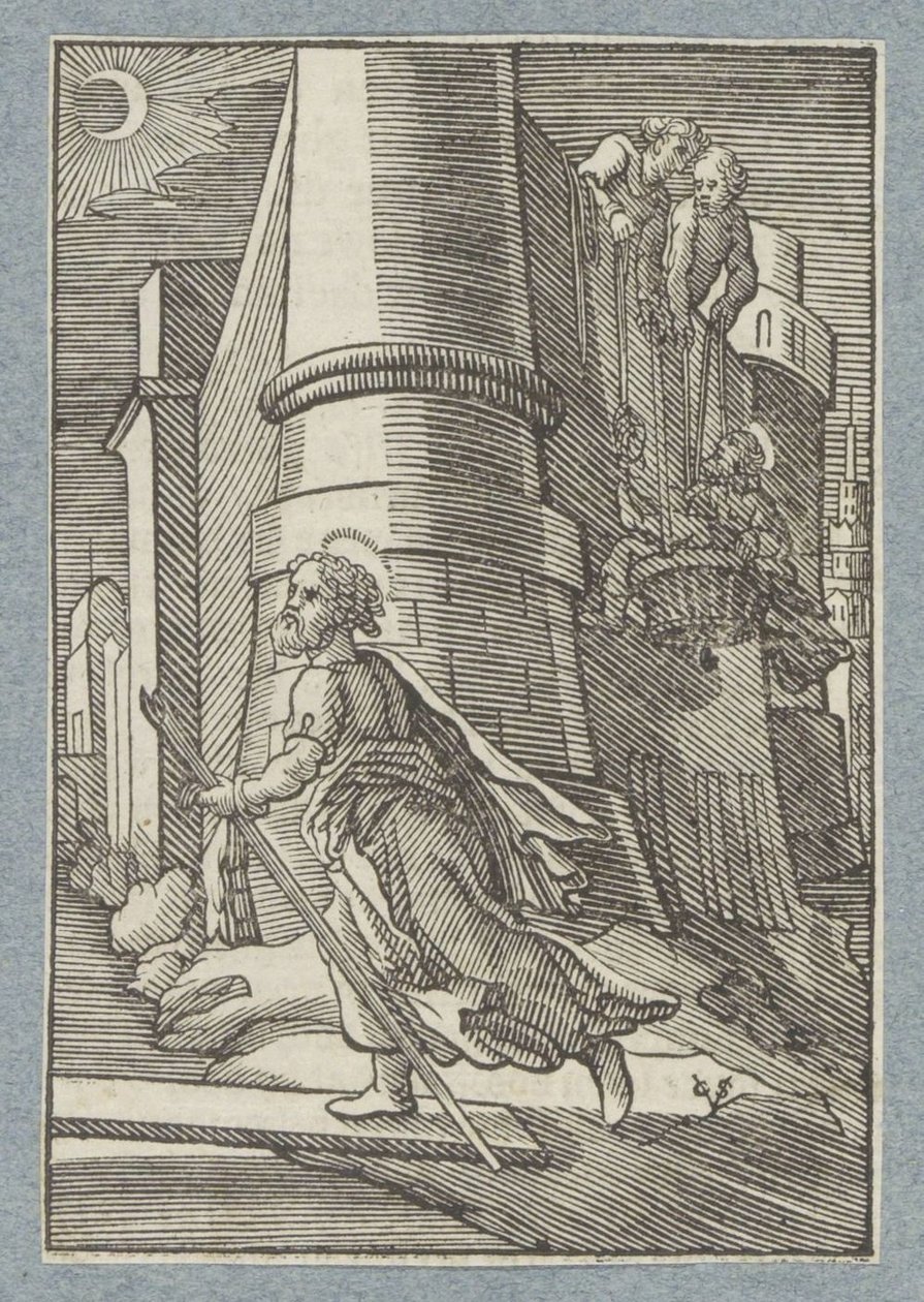 La fuite de Paul de Damas - Christoffel van Sichem (II)