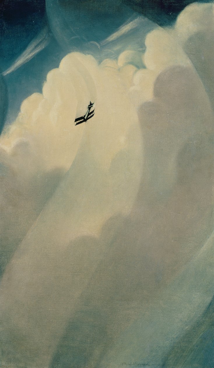 Descente en spirale - Christopher Richard Wynne Nevinson