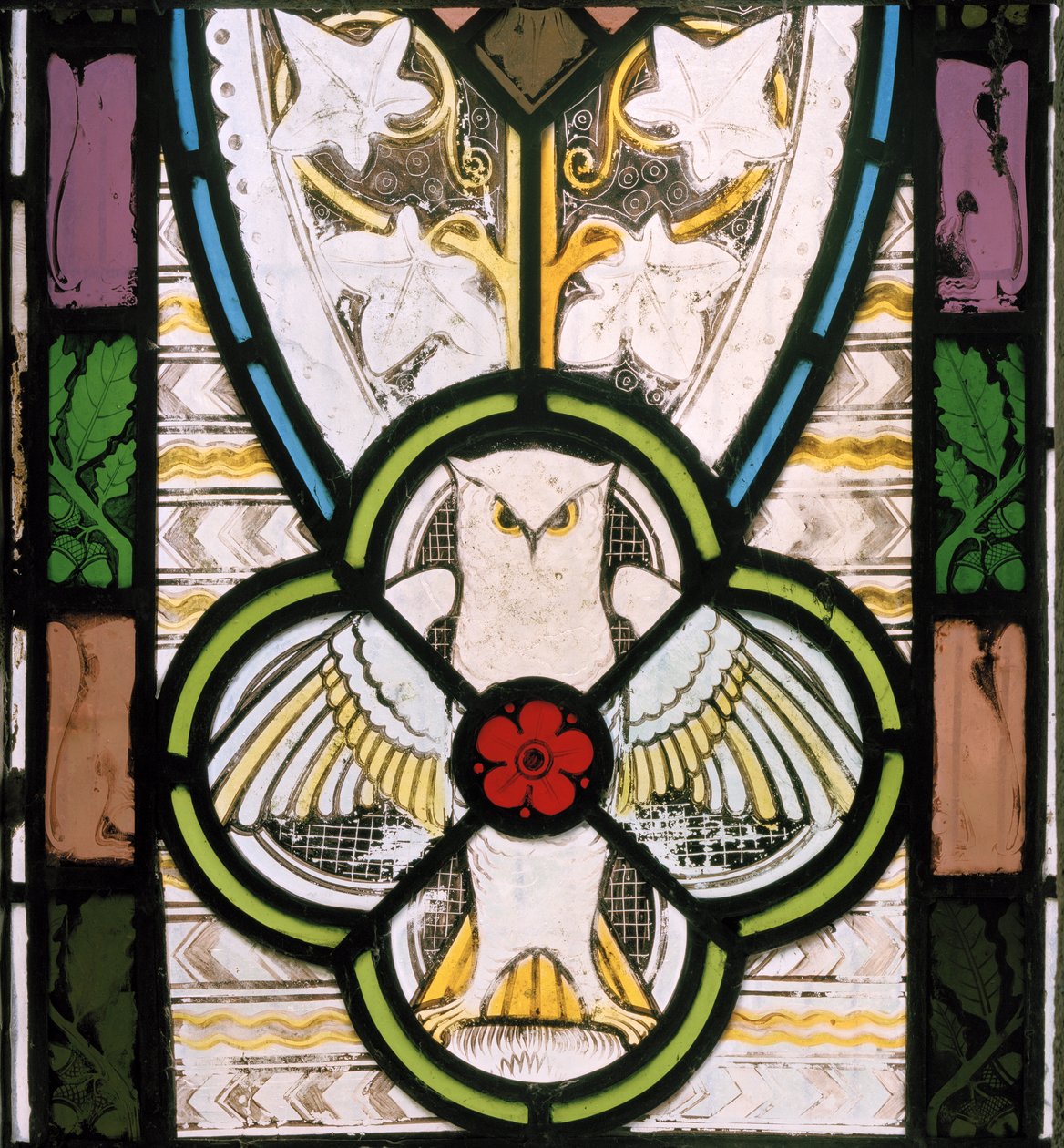 Hibou et fleur - Christopher Dresser
