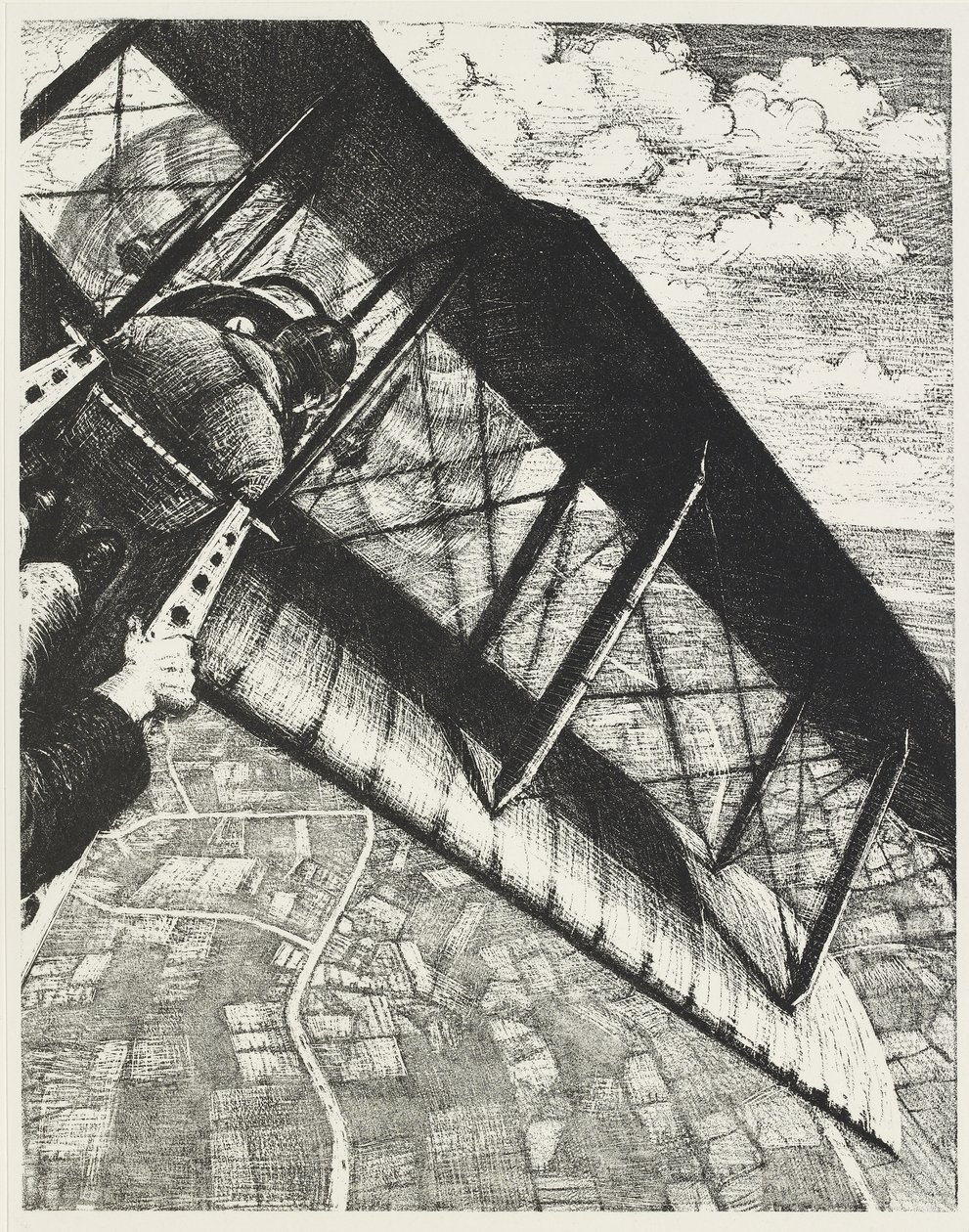 Banque à 4 000 pieds, 1917 - Christopher Richard Wynne Nevinson