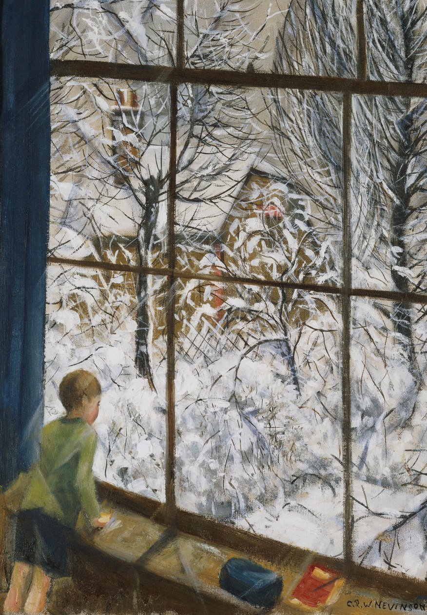 Regarder la neige - Christopher Richard Wynne Nevinson