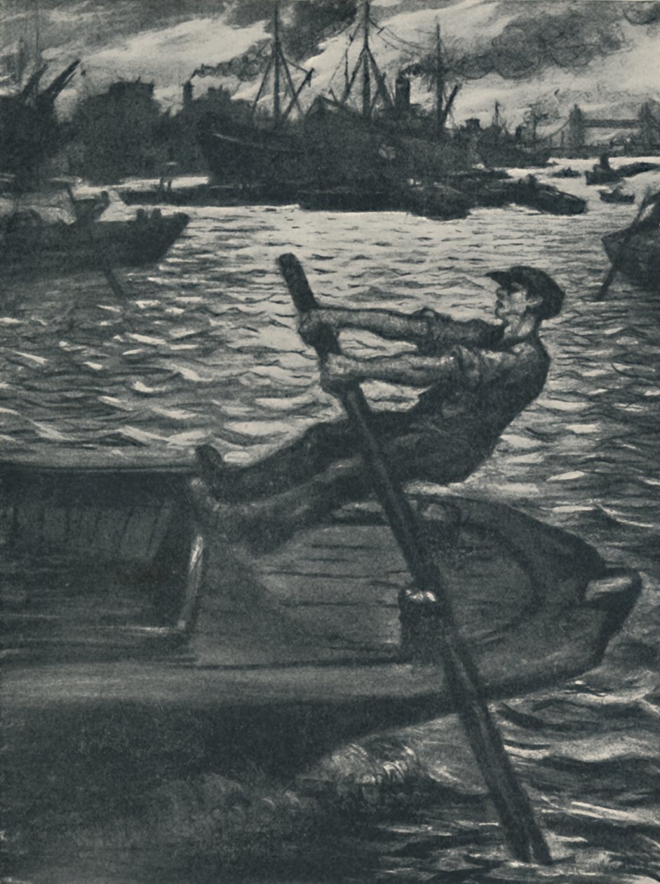 Le Batelier, 1920 - Christopher Richard Wynne Nevinson