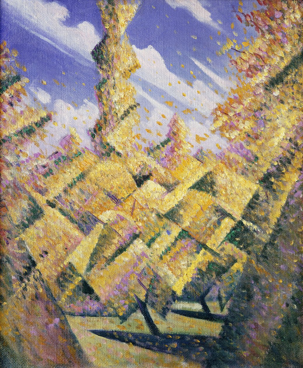 Les Quatre Saisons : Automne, vers 1919 - Christopher Richard Wynne Nevinson