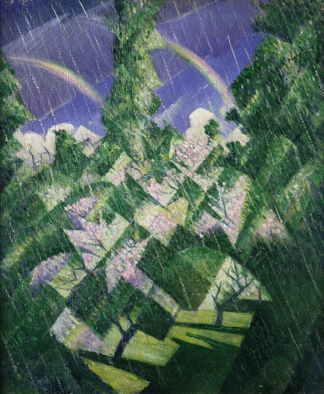 Les Quatre Saisons : Printemps, vers 1919 - Christopher Richard Wynne Nevinson
