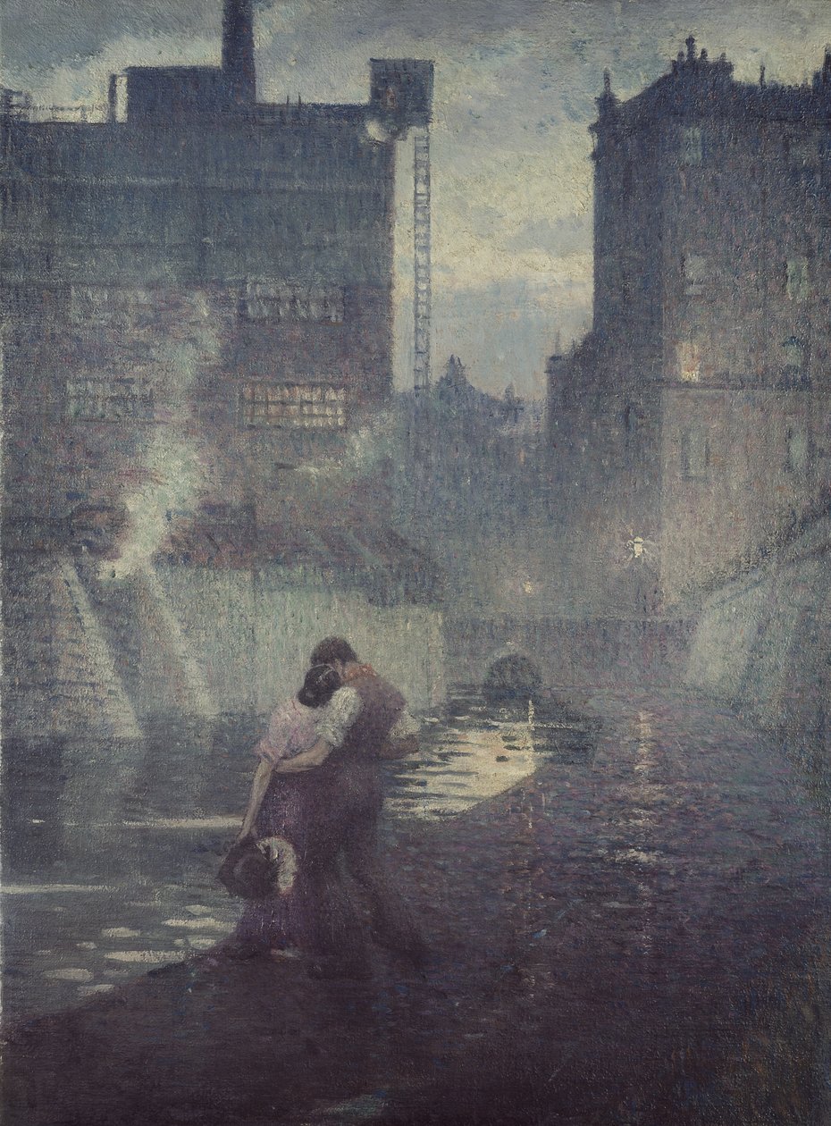 Le chemin de halage, 1912 - Christopher Richard Wynne Nevinson