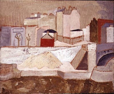 Scène de rue à Paris - Christopher Wood