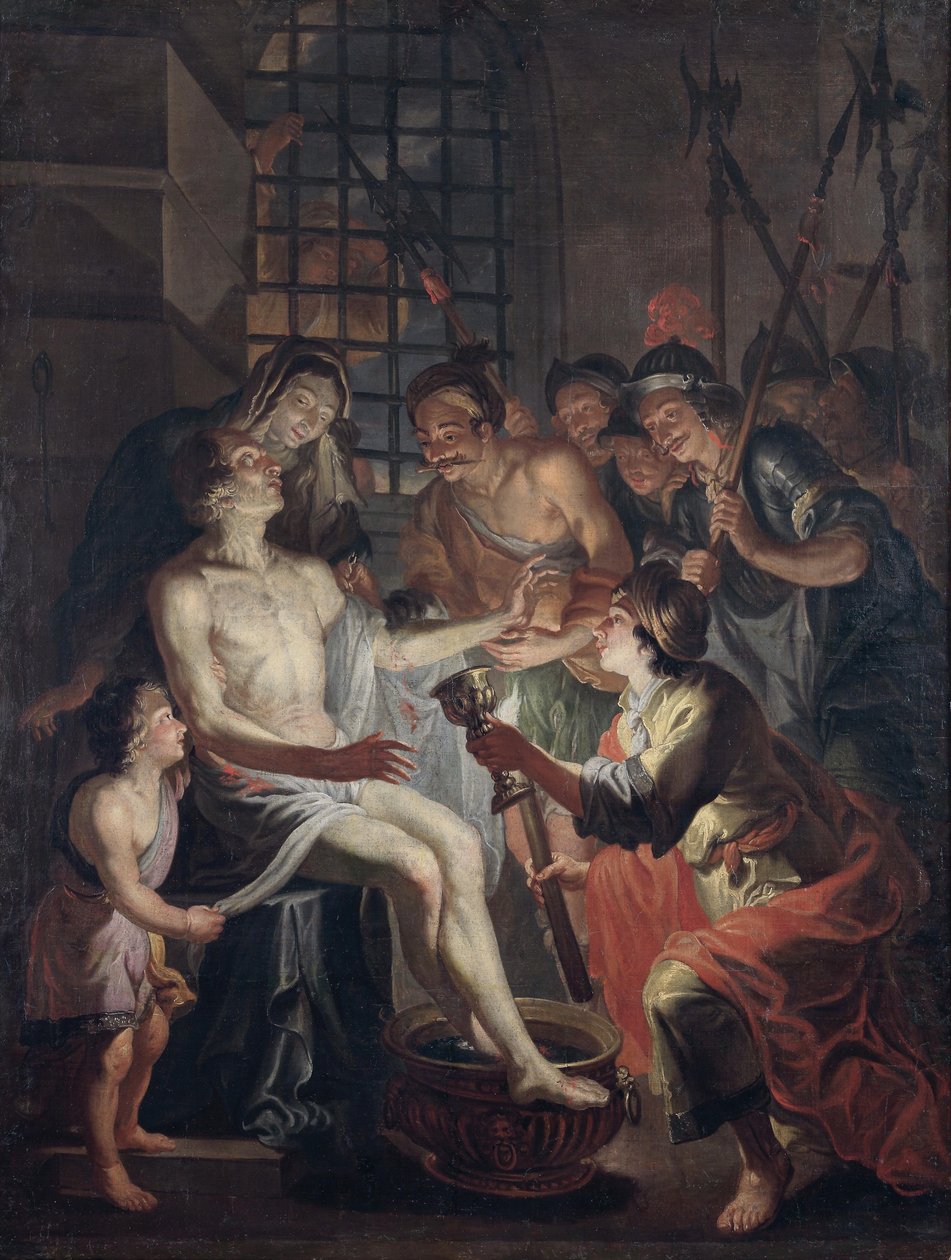 La mort de Sénèque - Circle of Matthias Stom