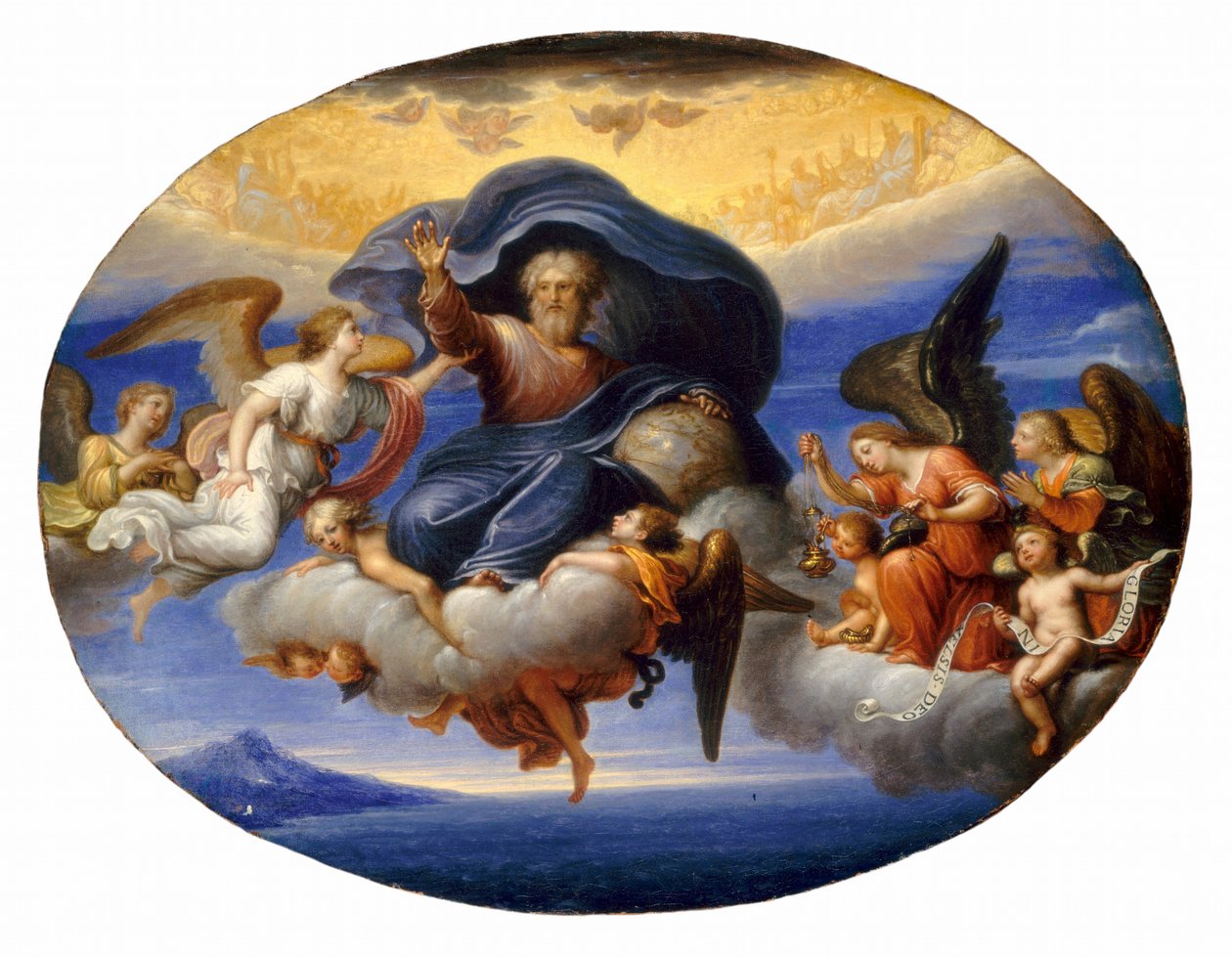 Dieu le Père - Circle of Pierre Mignard I