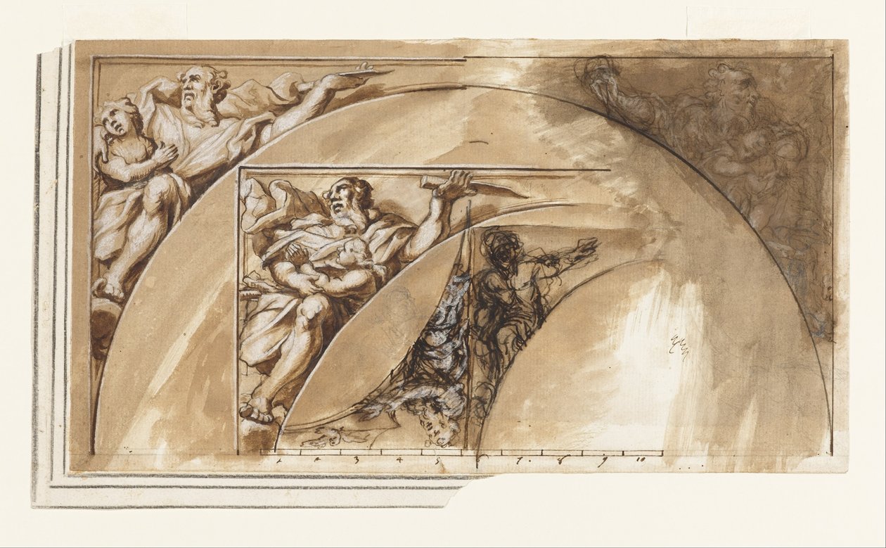 Conception pour décoration de spandrel - Ciro Ferri