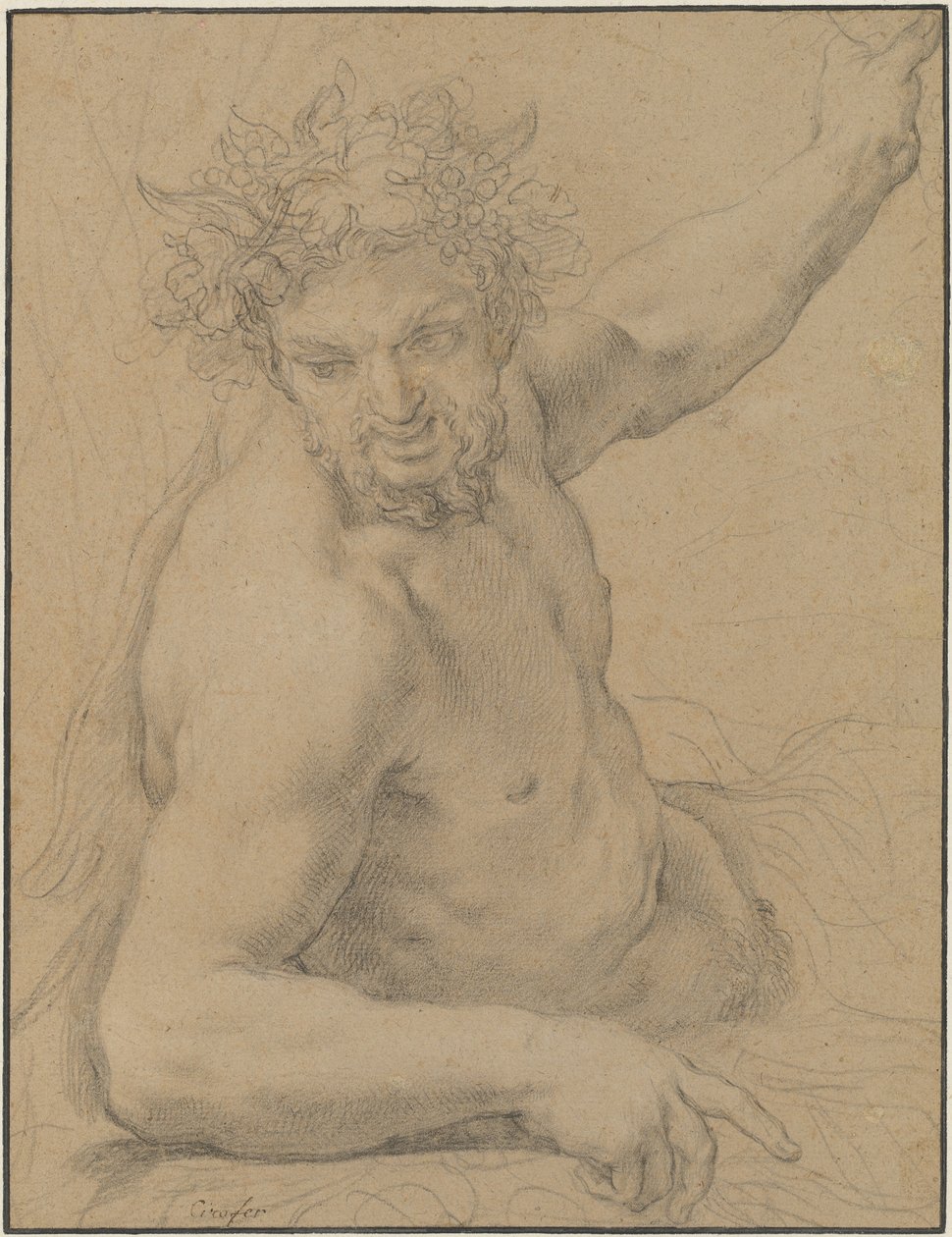 Faune allongé - Ciro Ferri