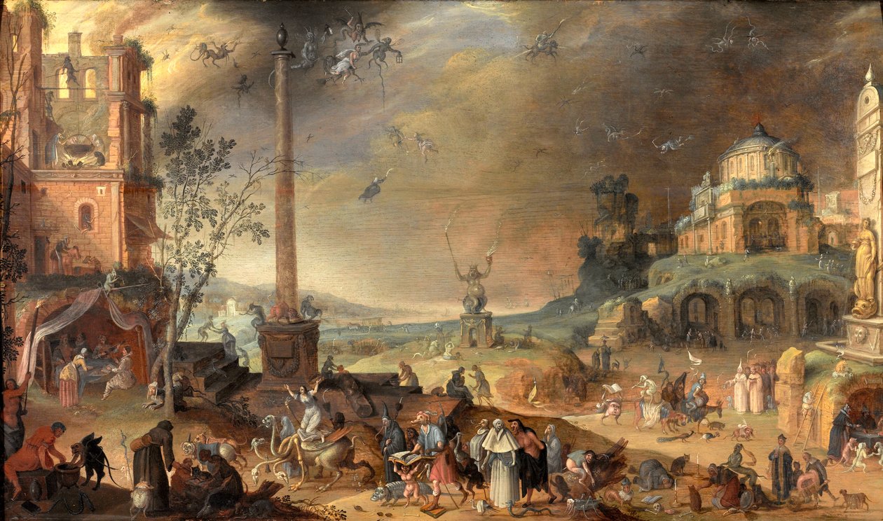 Le sabbat des sorcières - Claes Jacobsz. van der Heck