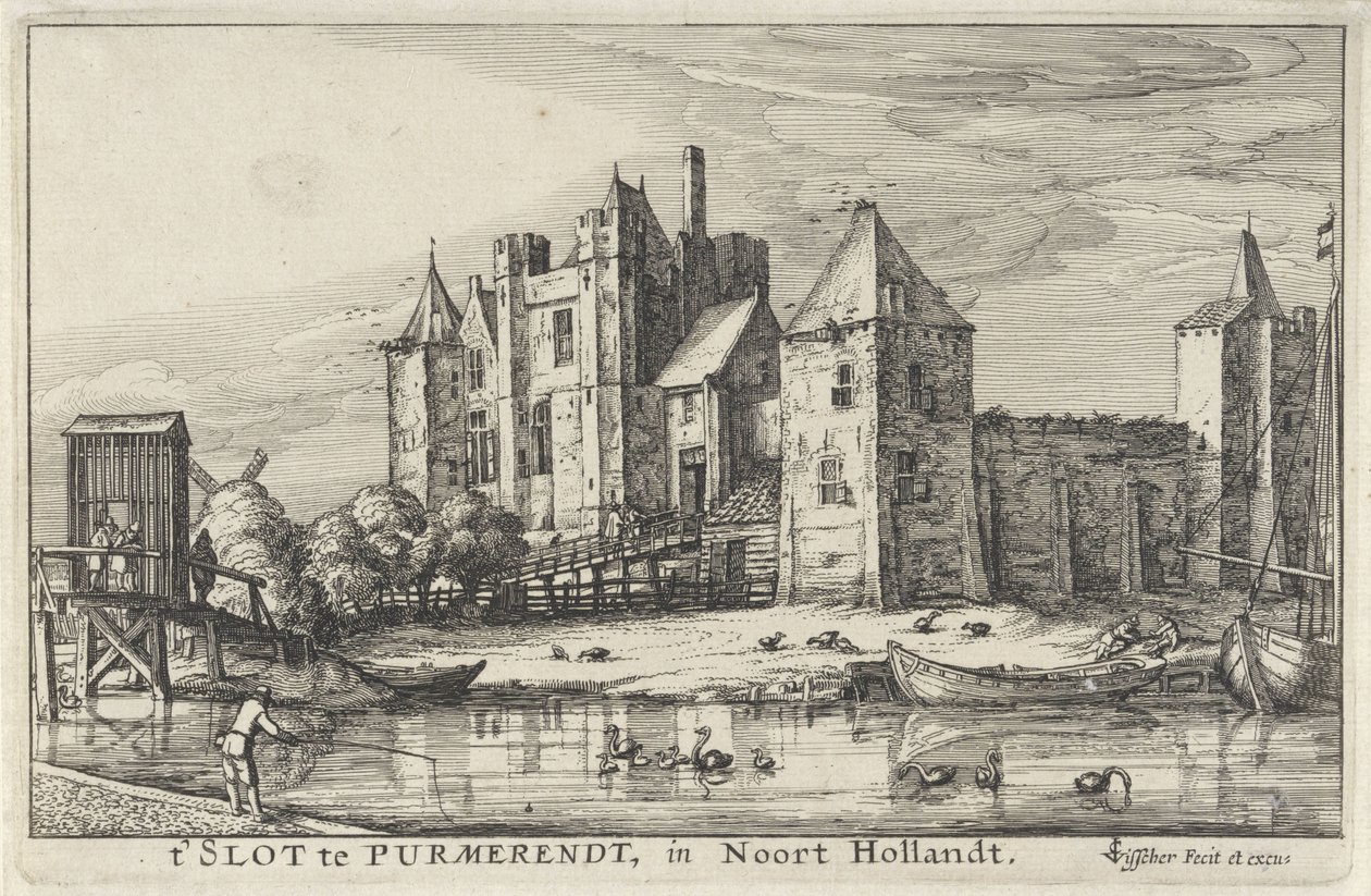 Château Purmersteijn à Purmerend - Claes Jansz. Visscher (II)