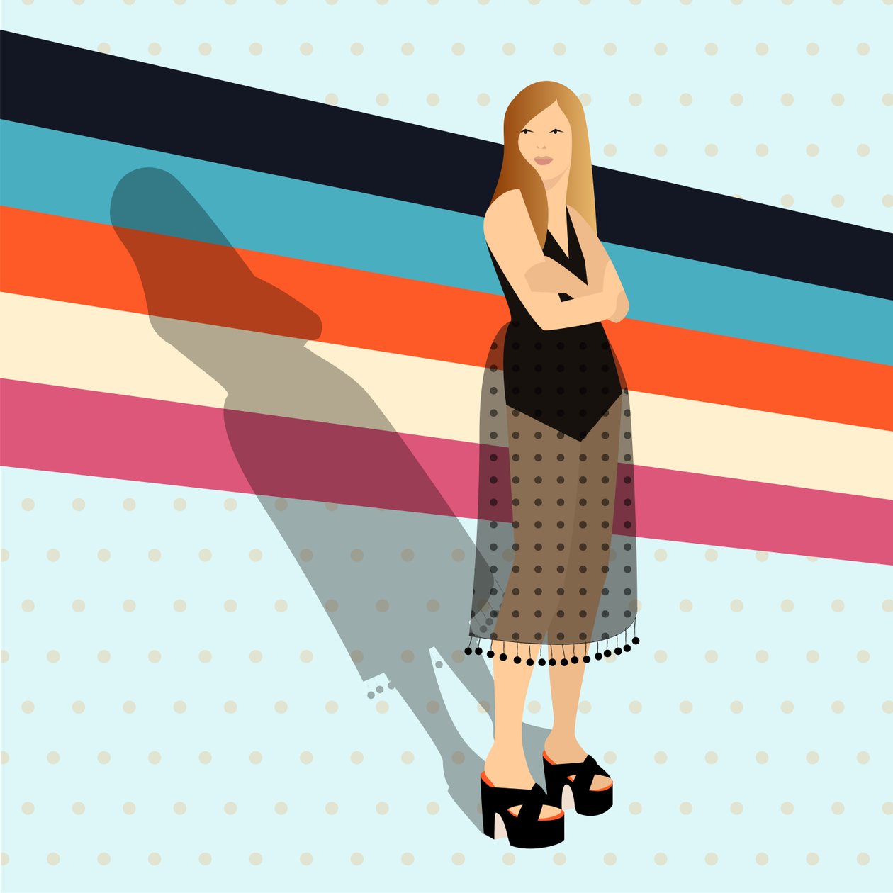 Rayures de mode - Claire Huntley