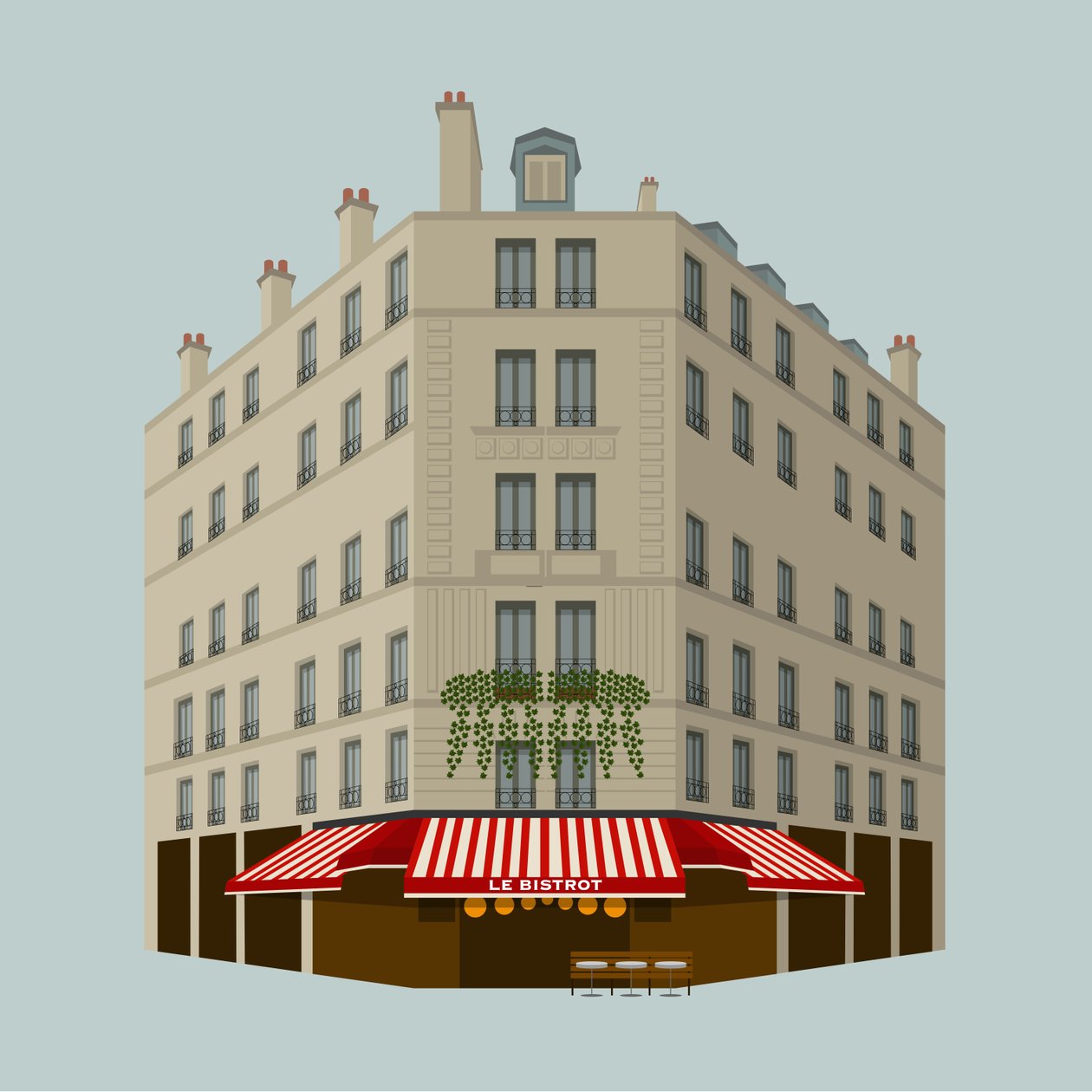 Le Bistrot - Claire Huntley