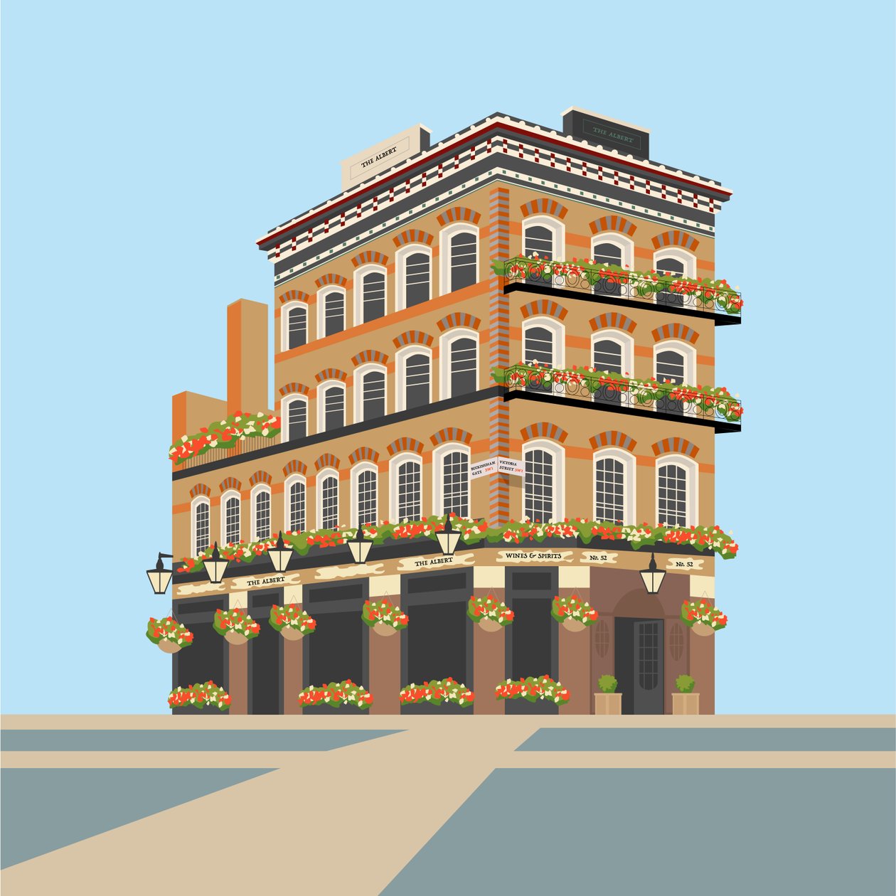 Le Pub Albert, Victoria - Claire Huntley