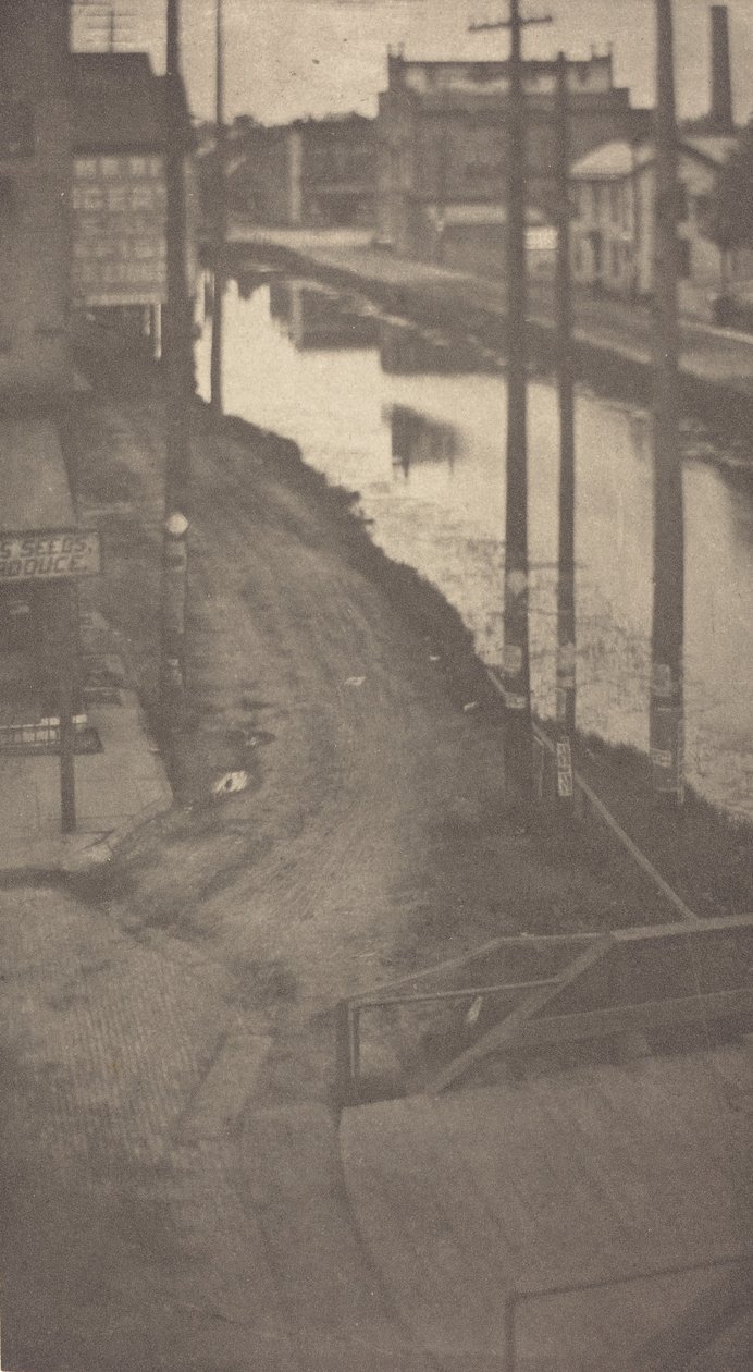Poteaux Télégraphiques, c.1900 - Clarence H White