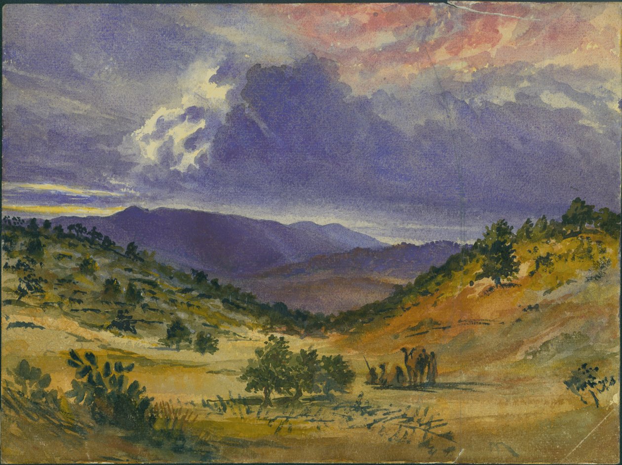 Mont Carmel, 1872 - Claude Conder