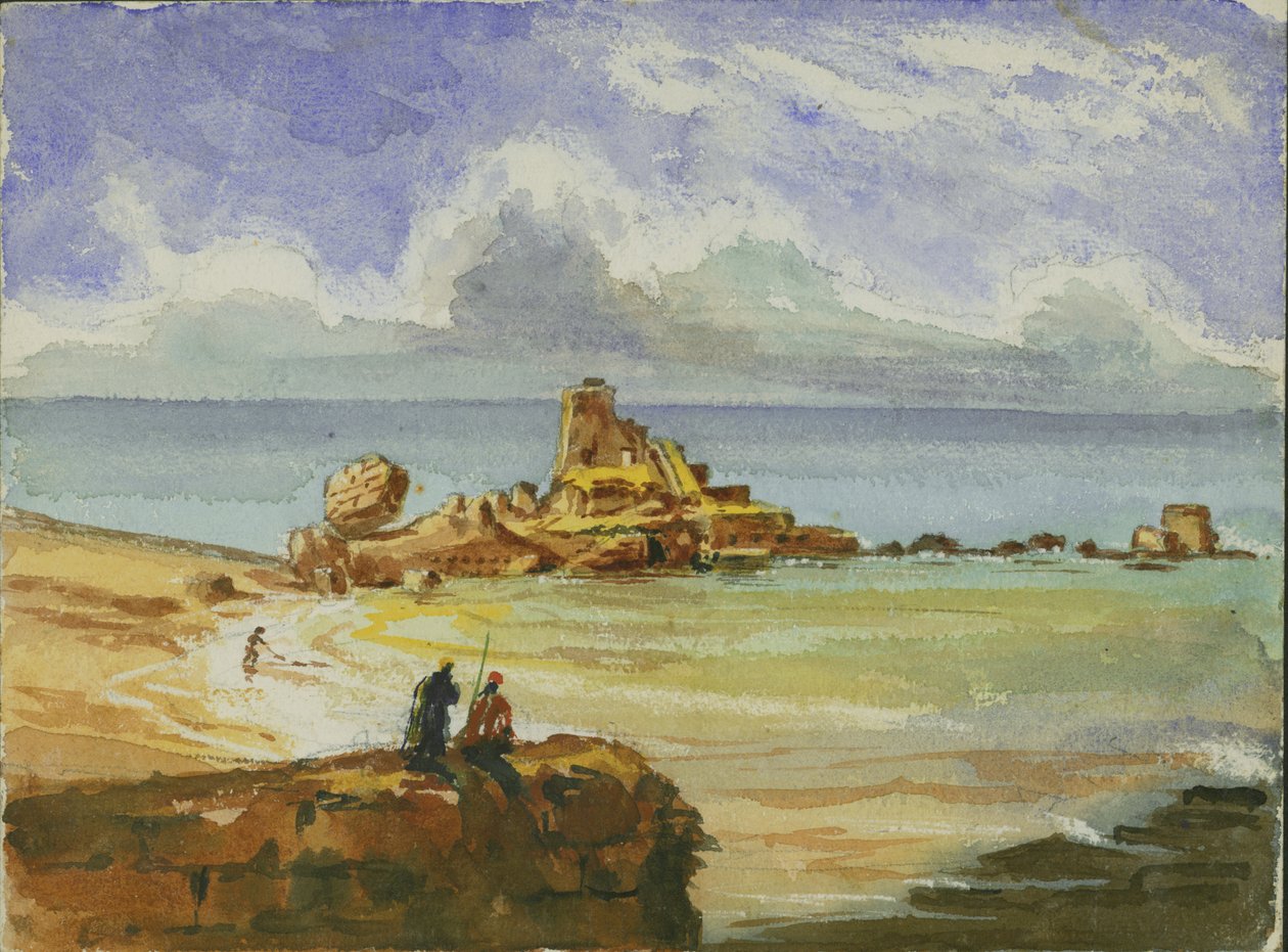 Ruines de Césarée, 1873 - Claude Conder